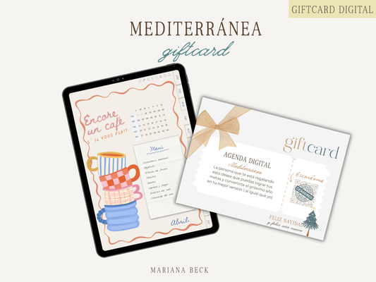 Gift Card -Mediterranean Agenda 🍋 2026