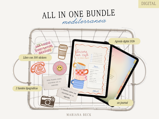 Mediterranean Agenda 🍋 ALL IN ONE