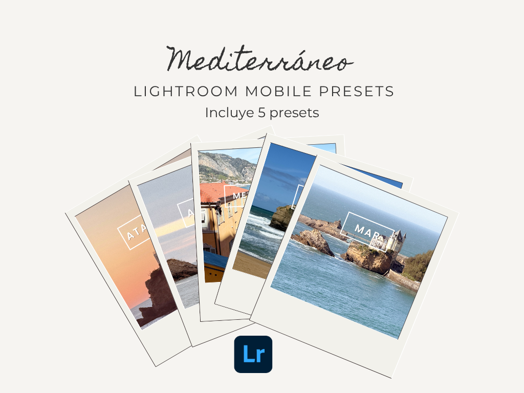 Preset Lightroom Mobile - Mediterranean